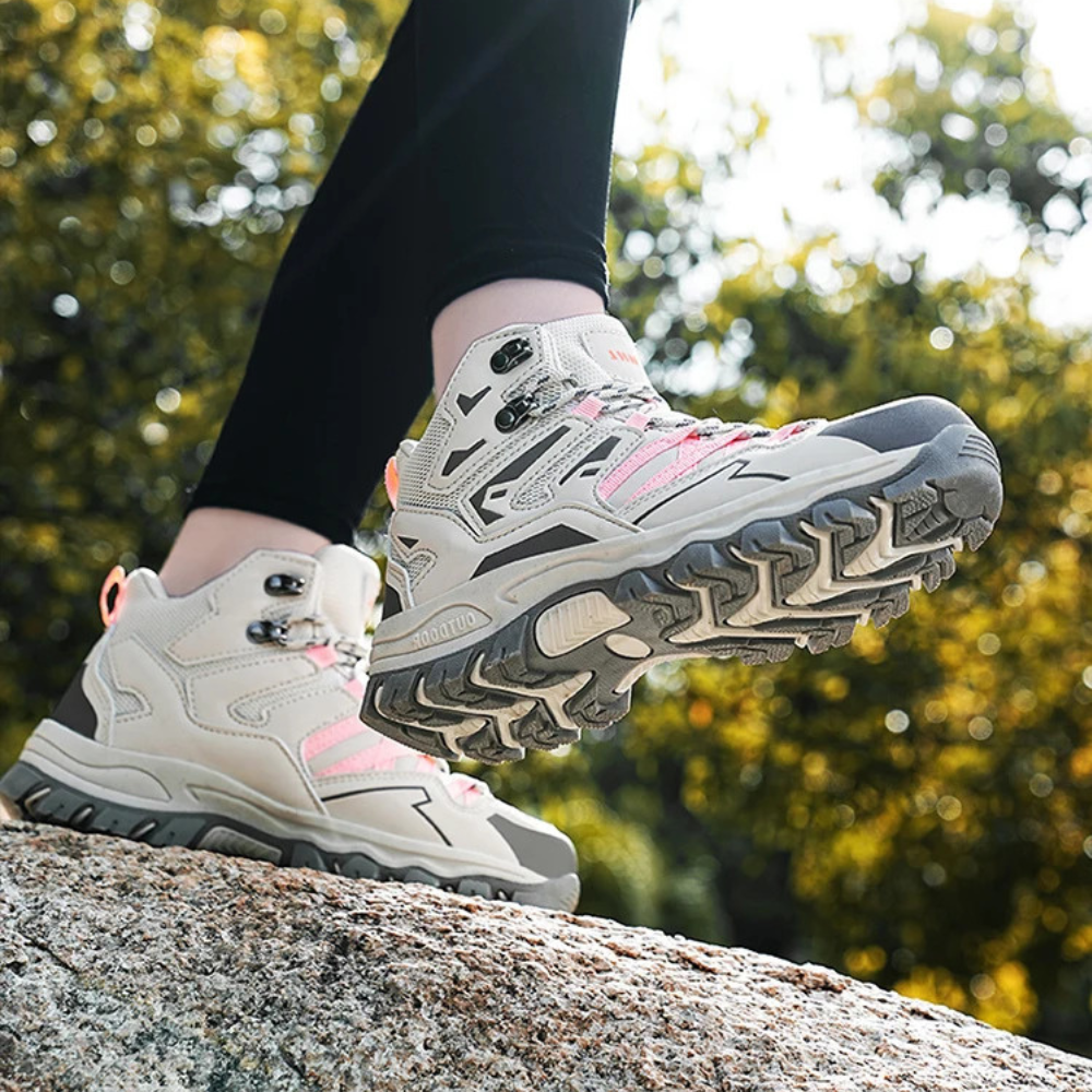 Valentina Wandelschoenen | Waterdichte Outdoorschoenen met Hielpolstering en Extra Grip