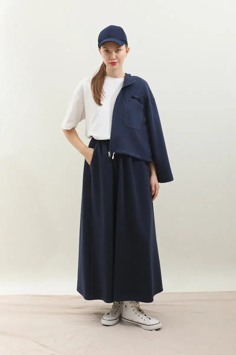 Elena Set | Elegante Tuniek en Rok Set met Losse Pasvorm en Comfortabele Stof