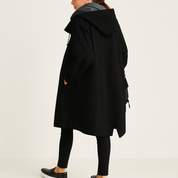 Rafaella dames regenjas met capuchon – waterdichte elegante regenmantel