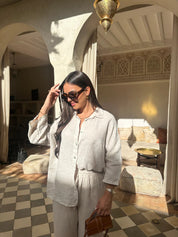 Angela Set | Elegante 2-Delige Zomerset met Luchtige Pasvorm en Stijlvolle Look