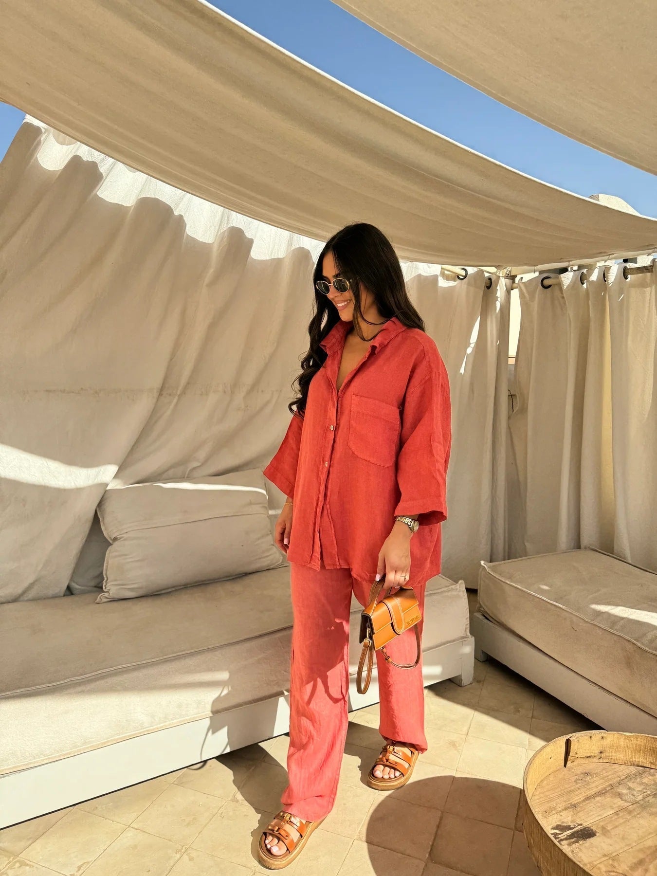 Angela Set | Elegante 2-Delige Zomerset met Luchtige Pasvorm en Stijlvolle Look