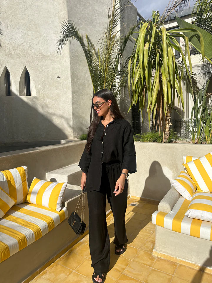 Angela Set | Elegante 2-Delige Zomerset met Luchtige Pasvorm en Stijlvolle Look