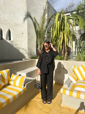 Angela Set | Elegante 2-Delige Zomerset met Luchtige Pasvorm en Stijlvolle Look