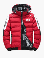 Lorenzo Puffer Jacket | Gewatteerde Herenjas met Capuchon en Waterafstotende Afwerking