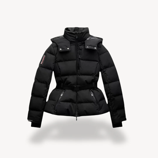 Giulia Quilted Puffer | Gewatteerde Damesjas met Ceintuur en Waterafstotende Afwerking