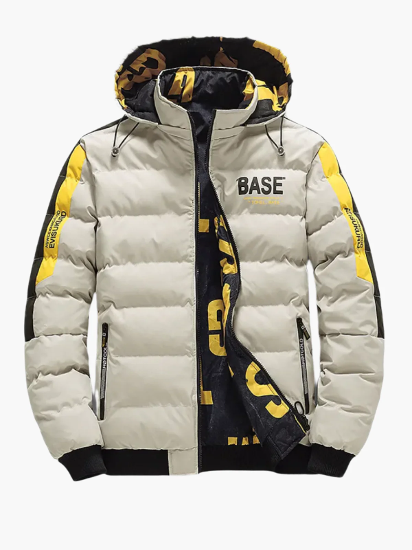 Lorenzo Puffer Jacket | Gewatteerde Herenjas met Capuchon en Waterafstotende Afwerking