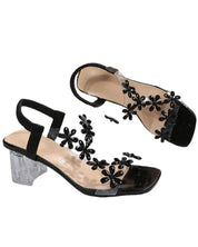Celina Sandalen | Dameshakken met Strass, Peep Toe en Verstelbare Bandjes