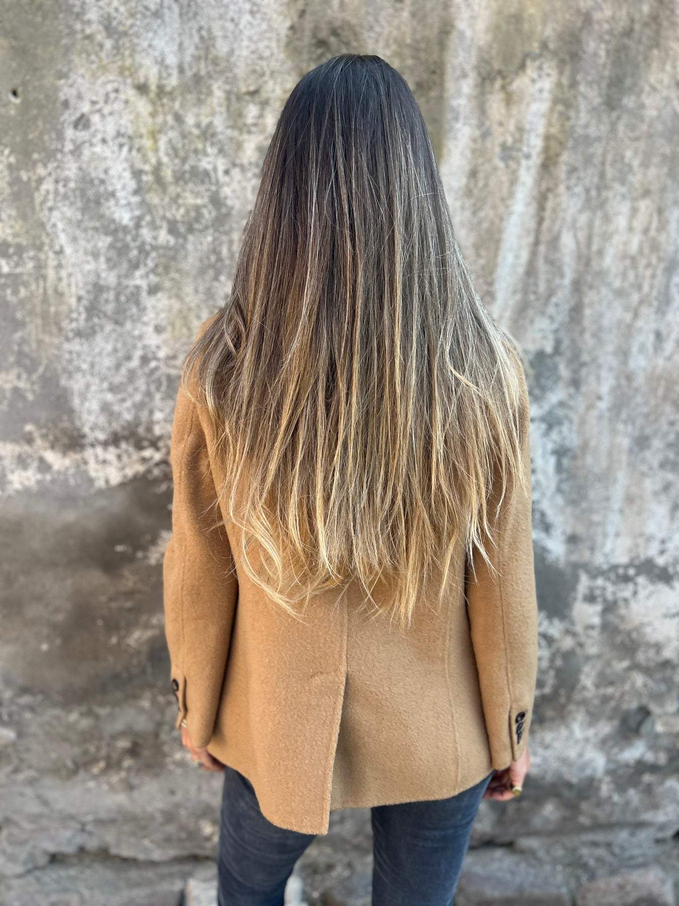 Alice Winterblazer | Elegante Blazer met Afneembare Kraag en Oversized Kragen