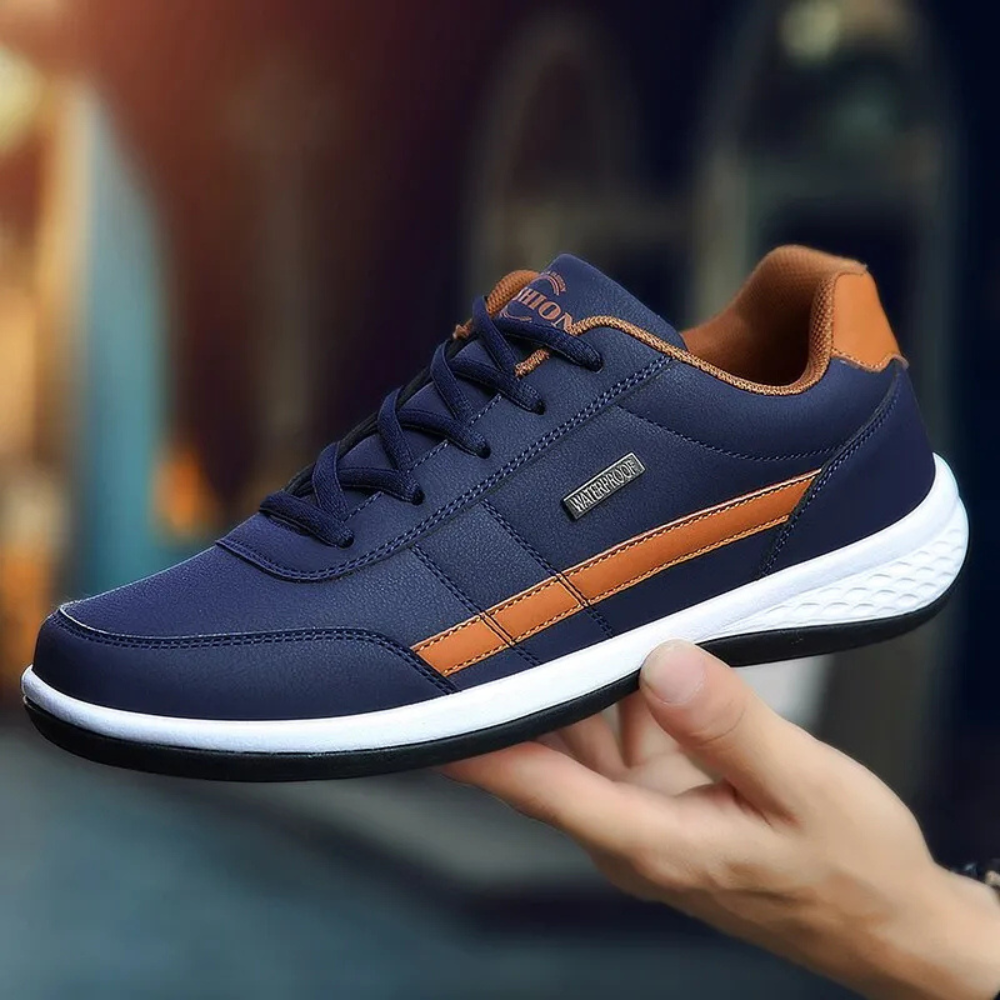 Marco Schoenen | Leren Orthopedische Herenschoenen met Steunzool en Antislipzool