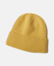 Alessia Muts | Zachte Wol-Kasjmier Wintermuts in Vrolijk Geel