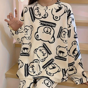 Elena Pyjamaset | Comfortabele Damespyjama met Moderne Pasvorm en Zachte Stof