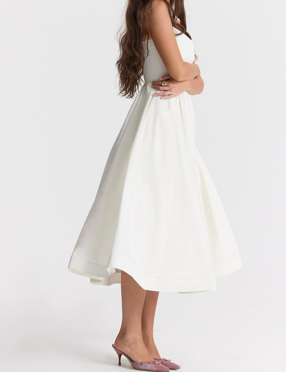 Annaliese Jurk | Elegante Damesjurk met Tijdloos Silhouet en Luxueuze Stof
