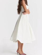 Annaliese Jurk | Elegante Damesjurk met Tijdloos Silhouet en Luxueuze Stof