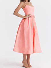 Annaliese Jurk | Elegante Damesjurk met Tijdloos Silhouet en Luxueuze Stof