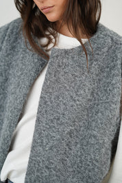 Dames Gebreid Vest Wolmix – Luxe, Warm & Oversized Pasvorm | Francesca Bianchi