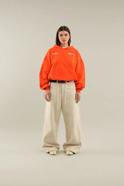 Lotte Hoodie | Dames hoodie van katoenmix met ontspannen pasvorm en luxe uitstraling