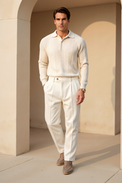 Louis Retro Trui | Heren trui met klassieke look en comfortabele stretch