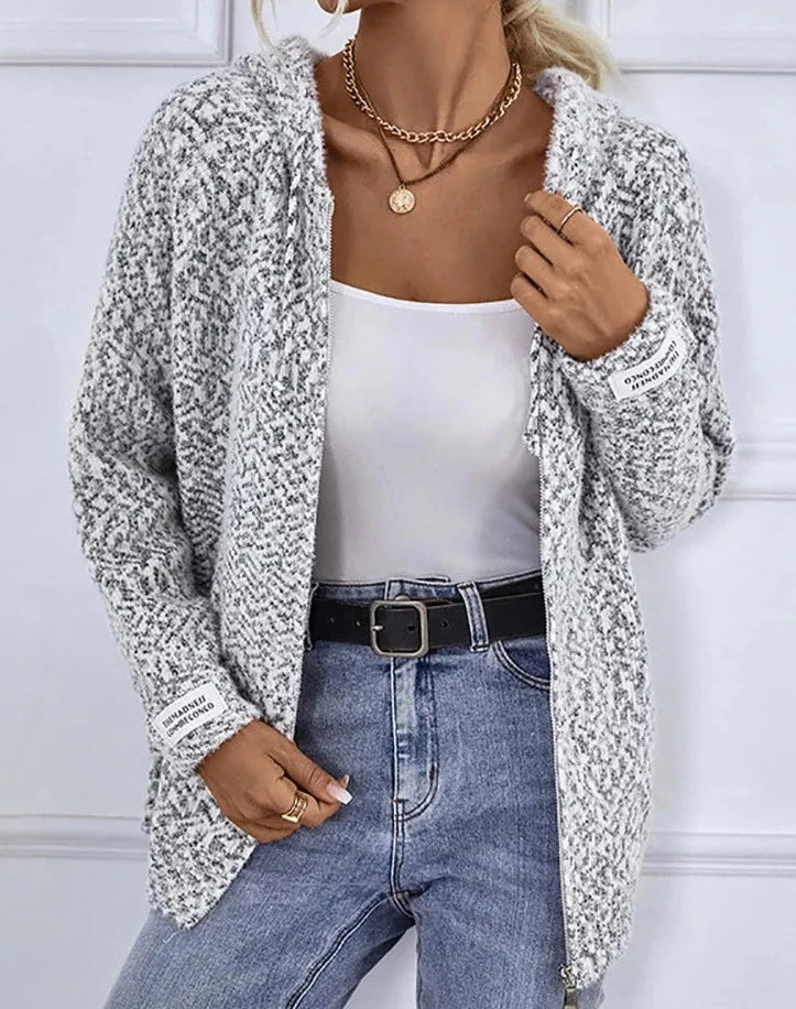 Ayumi | Stijlvolle Trui met Capuchon en Ritssluiting voor Casual Comfort