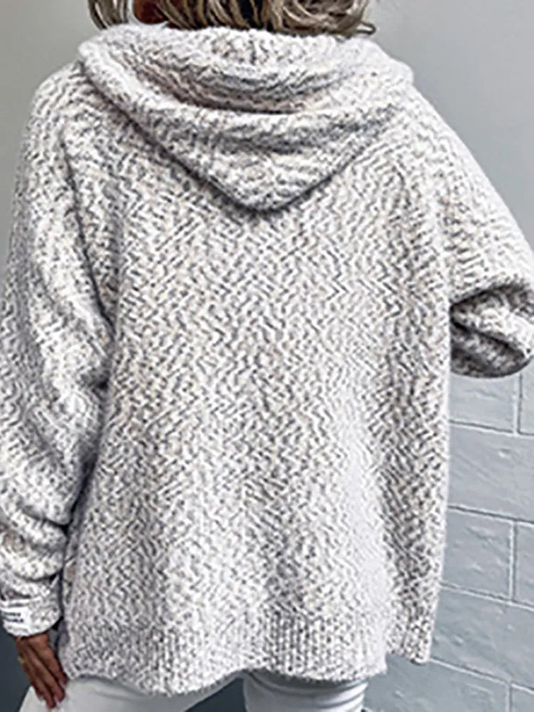 Ayumi | Stijlvolle Trui met Capuchon en Ritssluiting voor Casual Comfort