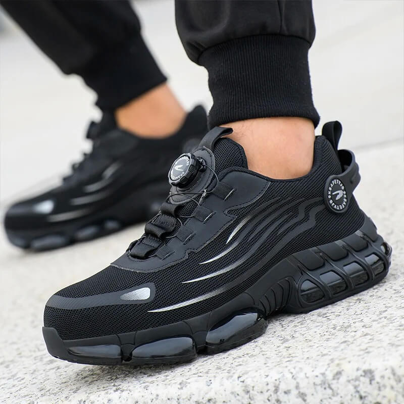 Lorenzo Werkschoenen voor heren | Veiligheidsschoenen met Kevlar Zool en Anti-Vermoeidheidstechnologie
