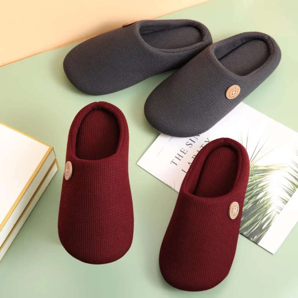Alessia Slippers | Comfortabele Dames en Heren Slippers met Traagschuim Voetbed