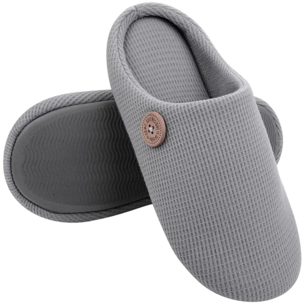 Alessia Slippers | Comfortabele Dames en Heren Slippers met Traagschuim Voetbed