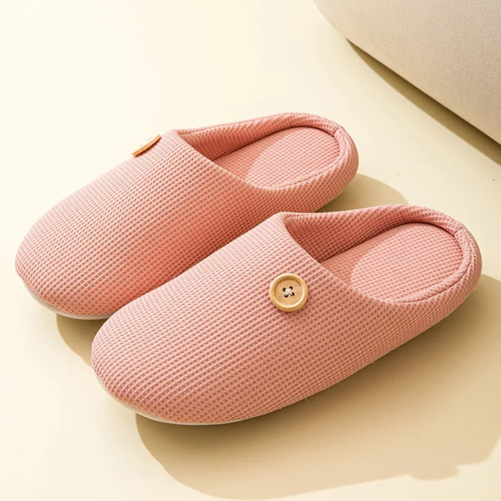 Alessia Slippers | Comfortabele Dames en Heren Slippers met Traagschuim Voetbed