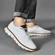 Alessio Herenschoenen | Orthopedische Brede Schoenen met Gebreid Design en Ergonomische Steun