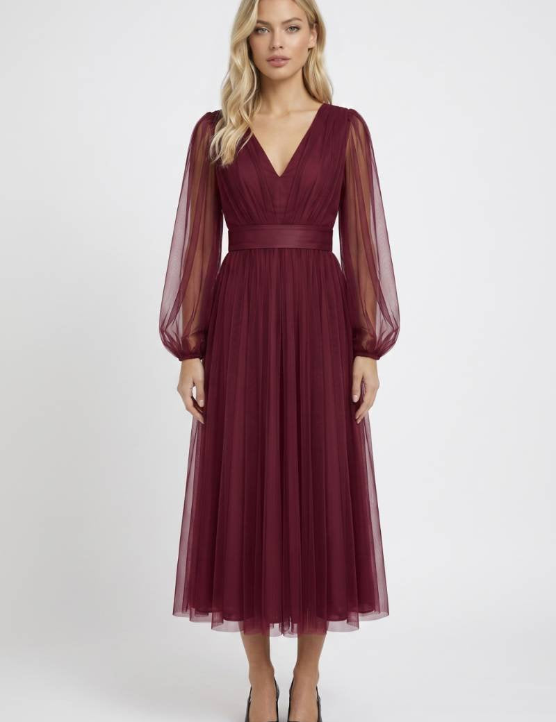 midi-jurk-dames-elegante-ballonmouwen-v-hals-ceintuur-1.jpg