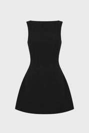 Strapless Mini Jurk Dames Aansluitend Feest Avond - Zwart / Wit / Bordeaux - Maelen