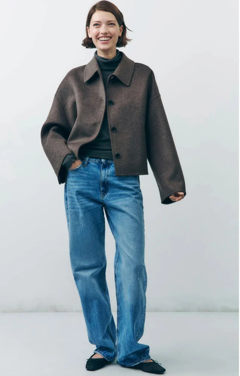 Lorenza dames winterjas – oversized dikke jas met warme voering en moderne pasvorm