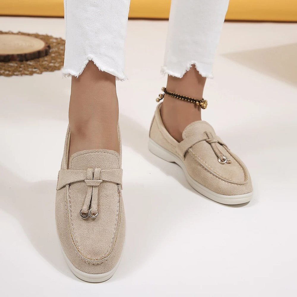 Audelia Loafers | Comfortabele Dames Loafers met Luxe Suède Look en Ondersteunende Zool