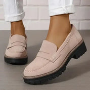 Arlena loafers dames – comfortabele instappers met dikke zool en klassieke look