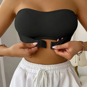 Sportieve naadloze antislip bandeau bh - Alessandra