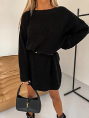 ENA - tuniekjurk voor dames  met lange mouwen en korte rok