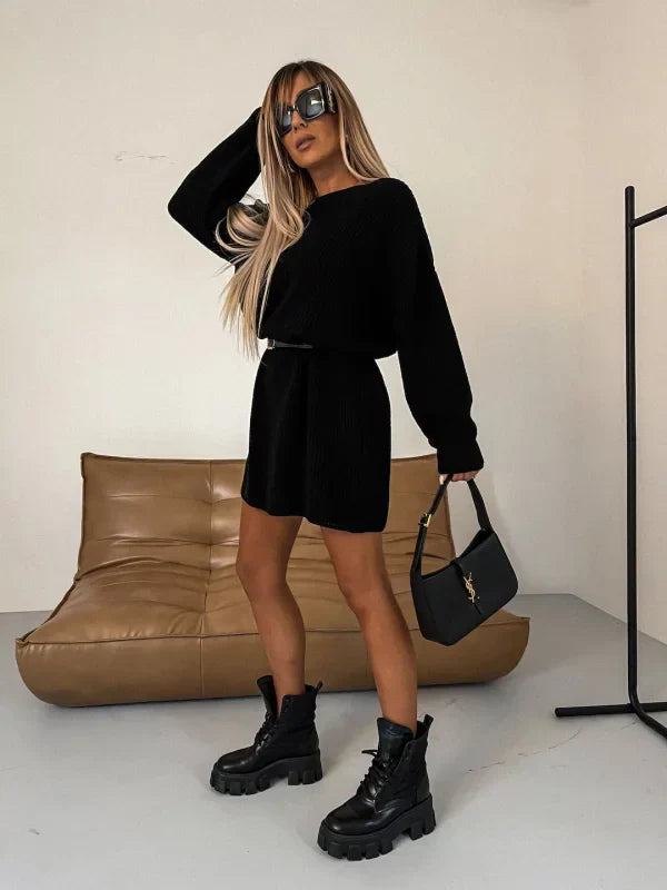 ENA - tuniekjurk voor dames  met lange mouwen en korte rok