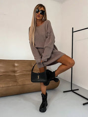 ENA - tuniekjurk voor dames  met lange mouwen en korte rok