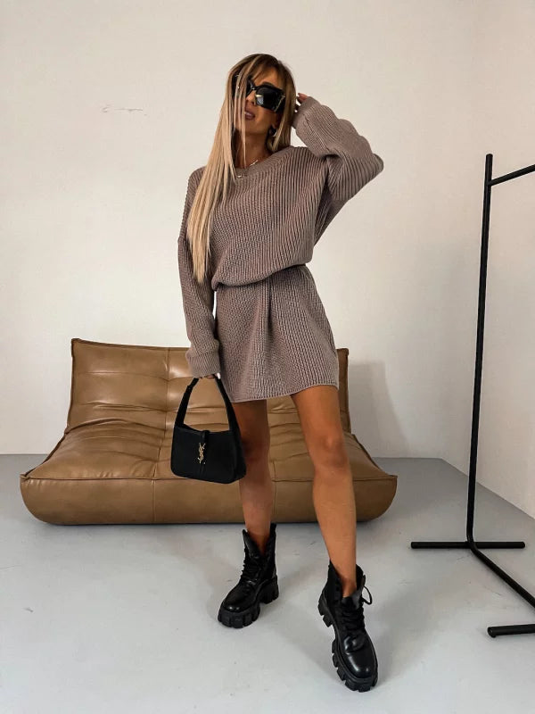 ENA - tuniekjurk voor dames  met lange mouwen en korte rok