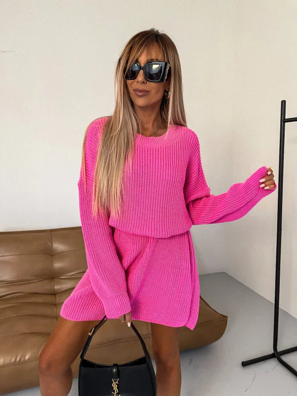 ENA - tuniekjurk voor dames  met lange mouwen en korte rok