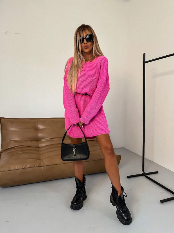 ENA - tuniekjurk voor dames  met lange mouwen en korte rok