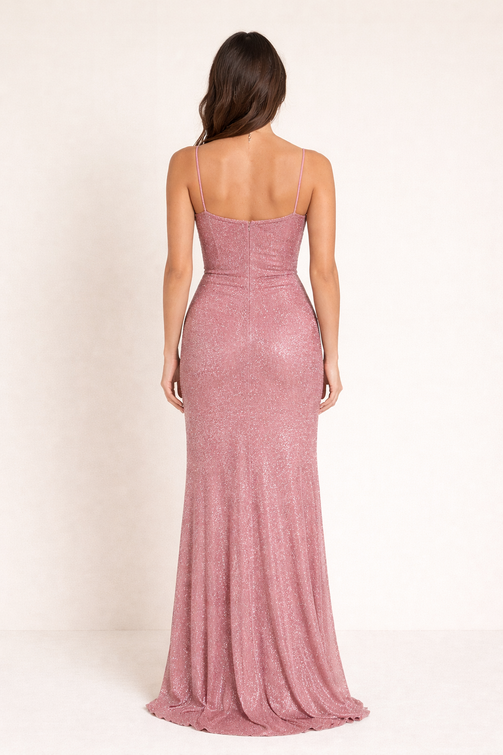 Aurora Bellini| Elegante Maxi Avondjurk met Korset en Pailletten