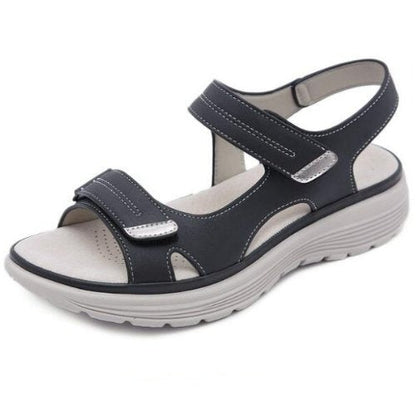 OrthoDaily Zomersandalen | Orthopedische Dames Sandalen met Brede Teendoos en Hielkussens