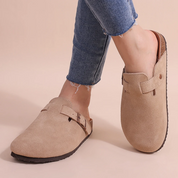 Camilla Clogs | Orthopedische Unisex Pantoffels met Fleece Voetbed en Kurken Zool