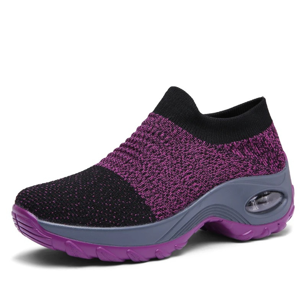 OrthoAir Schoenen | Orthopedische Dames Wandelschoenen met Voetboogsteun en Brede Pasvorm
