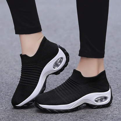 OrthoAir Schoenen | Orthopedische Dames Wandelschoenen met Voetboogsteun en Brede Pasvorm