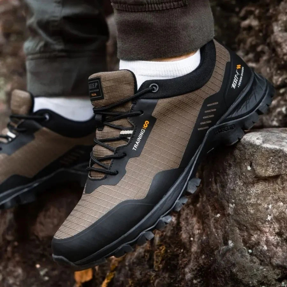 Matteo Wandelschoenen | Waterdichte Herenschoenen met Brede Toebox en Antislipzool