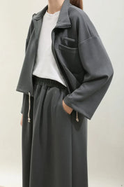 Elena Set | Elegante Tuniek en Rok Set met Losse Pasvorm en Comfortabele Stof