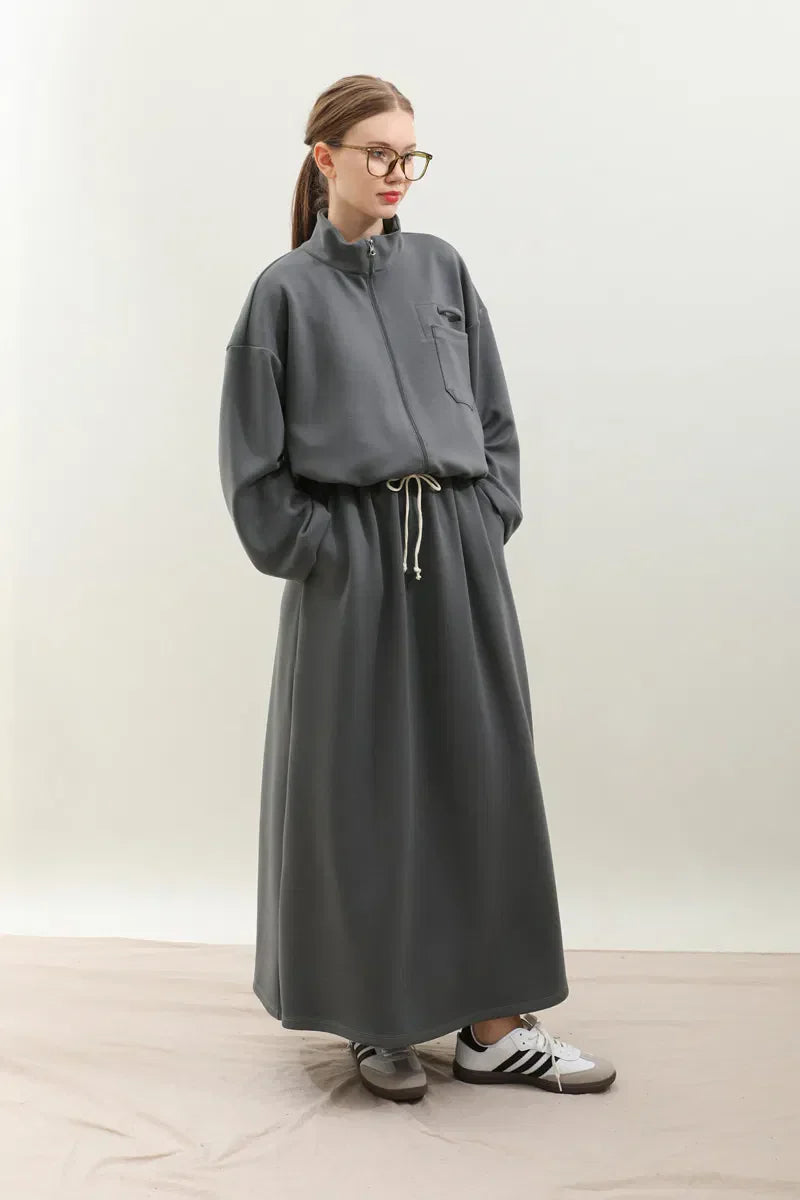 Elena Set | Elegante Tuniek en Rok Set met Losse Pasvorm en Comfortabele Stof