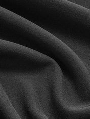 Polina Lange Mock Neck Jurk Dames met Cut-out Detail, Mouwloos en Zakken - Zwart/Roze/Lichtblauw