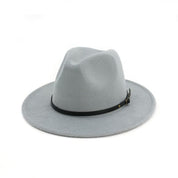 Eliane | Klassieke Fedora Hoed Dames met Leren Band - Tijdloos, Stijlvol en Veelzijdig - Camel / Zwart / Bordeaux
